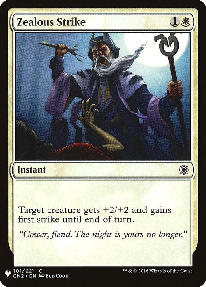 Zealous Strike (101) (LIST)