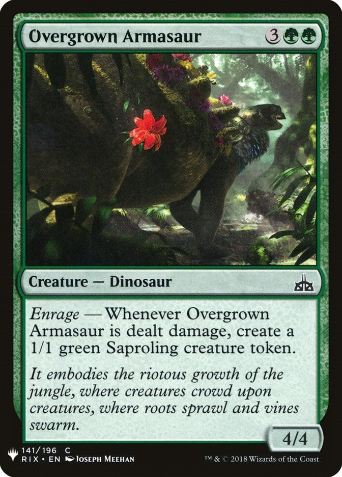 Overgrown Armasaur (141) (LIST)