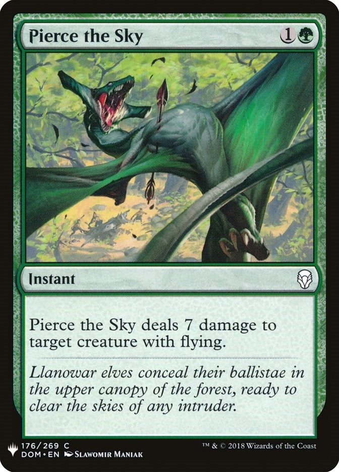 Pierce the Sky (176) (LIST)