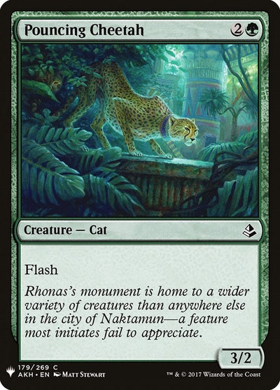 Pouncing Cheetah (179) (LIST)