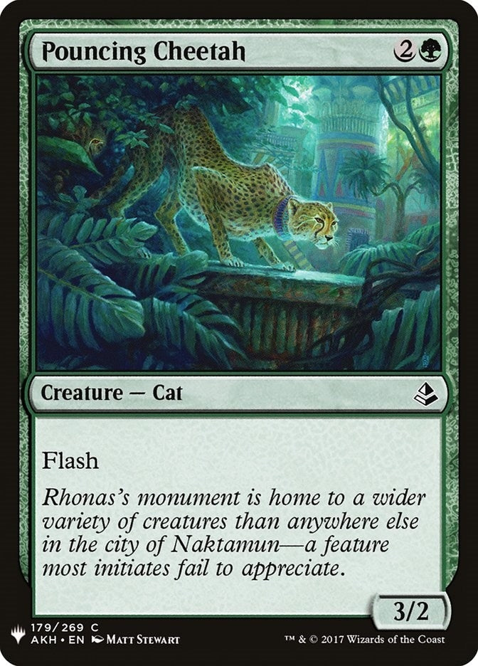 Pouncing Cheetah (179) (LIST)