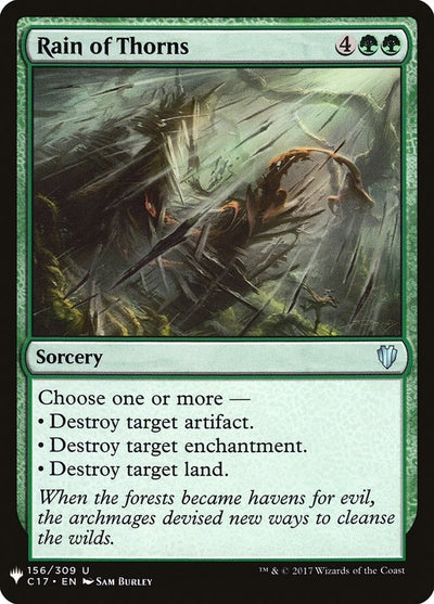Rain of Thorns (156) (LIST)