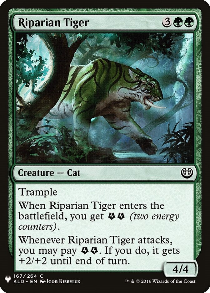 Riparian Tiger (167) (LIST)