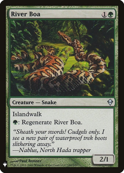River Boa (180) (LIST)