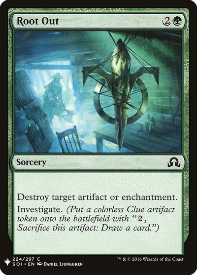 Root Out (224) (LIST)
