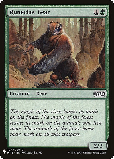 Runeclaw Bear (197) (LIST)
