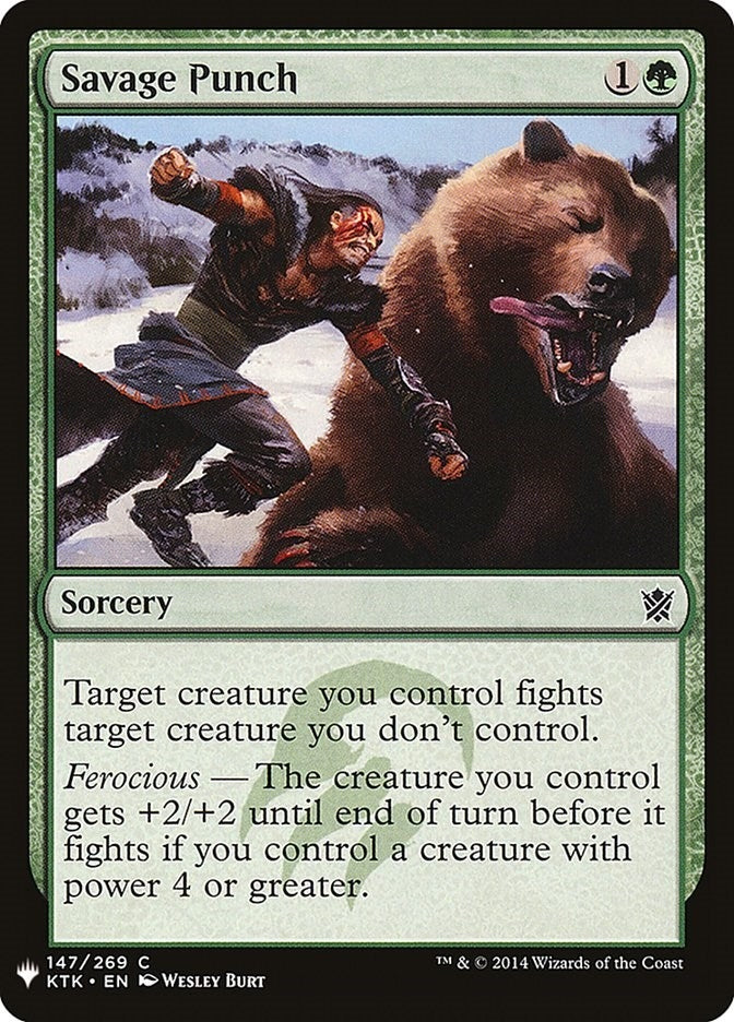 Savage Punch (147) (LIST)