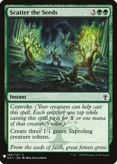Scatter the Seeds (106) (LIST)