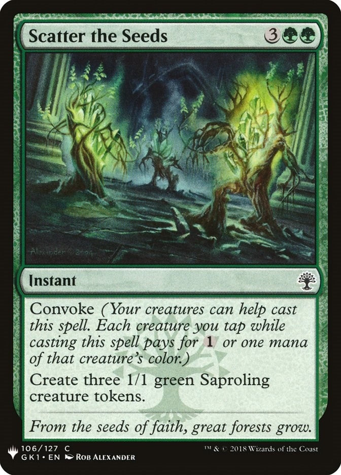 Scatter the Seeds (106) (LIST)