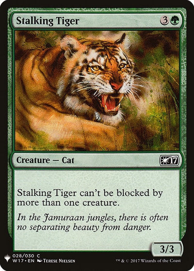 Stalking Tiger (28) (LIST)