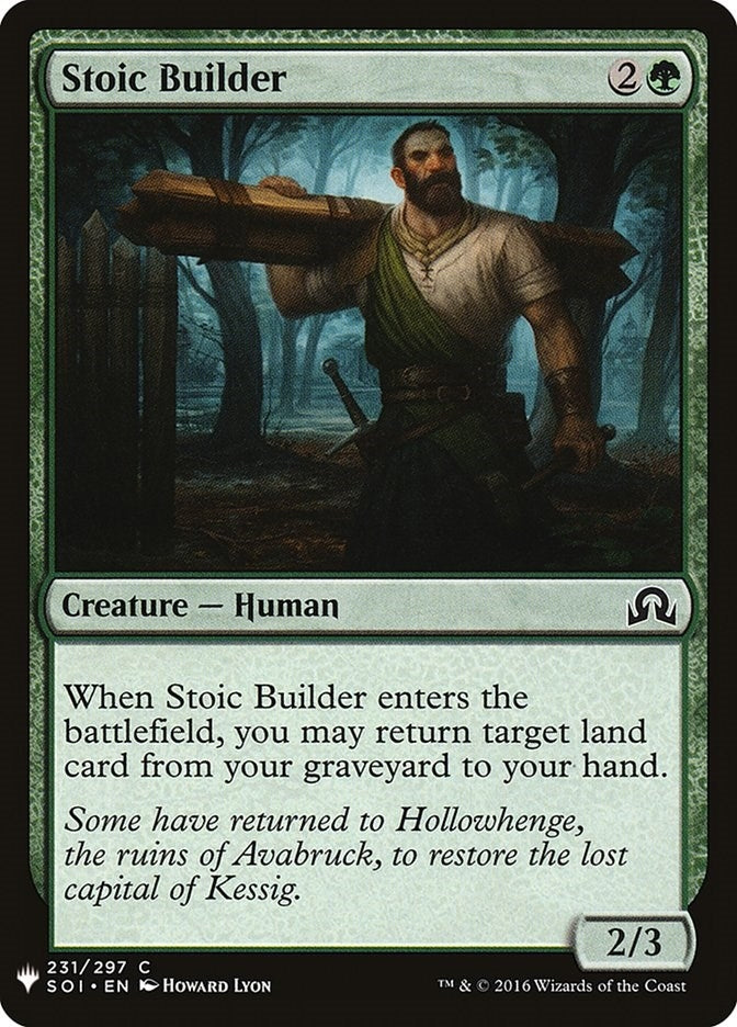 Stoic Builder (231) (LIST)