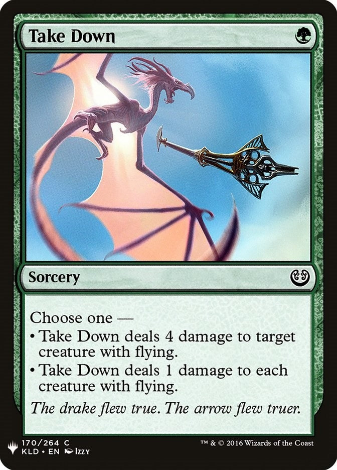 Take Down (170) (LIST)