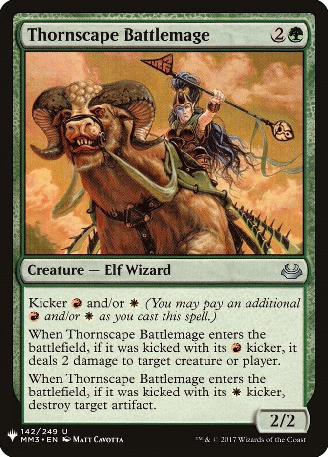 Thornscape Battlemage (142) (LIST)