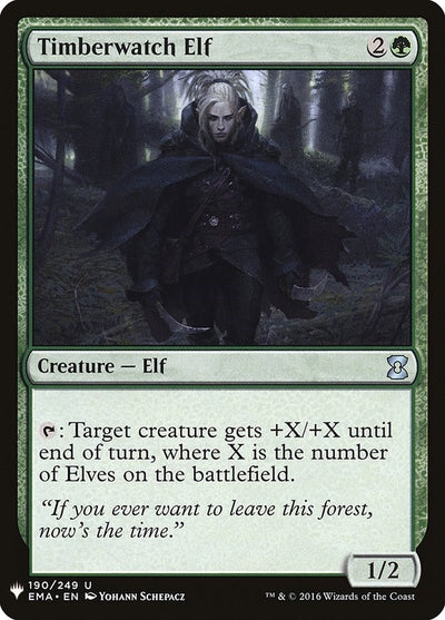 Timberwatch Elf (190) (LIST)