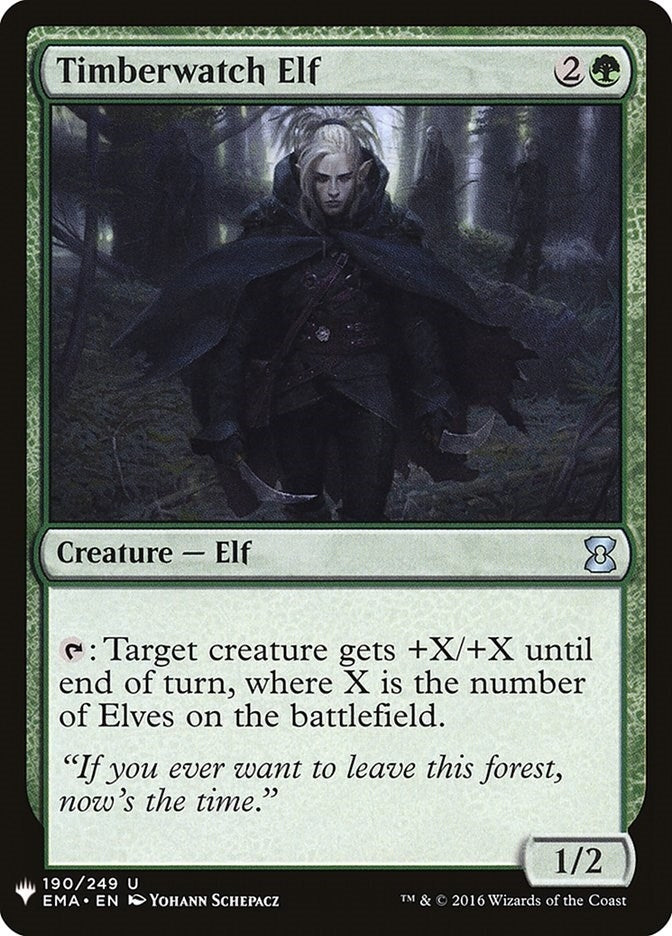 Timberwatch Elf (190) (LIST)