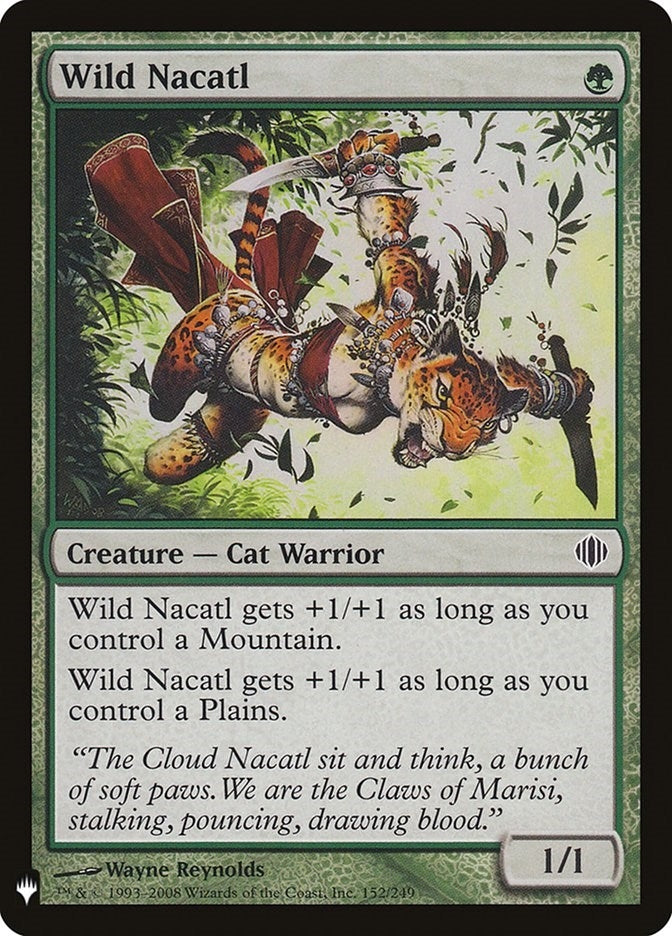 Wild Nacatl (152) (LIST)