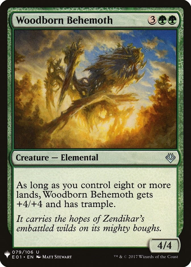 Woodborn Behemoth (79) (LIST)