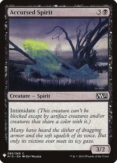 Accursed Spirit (85) (LIST)