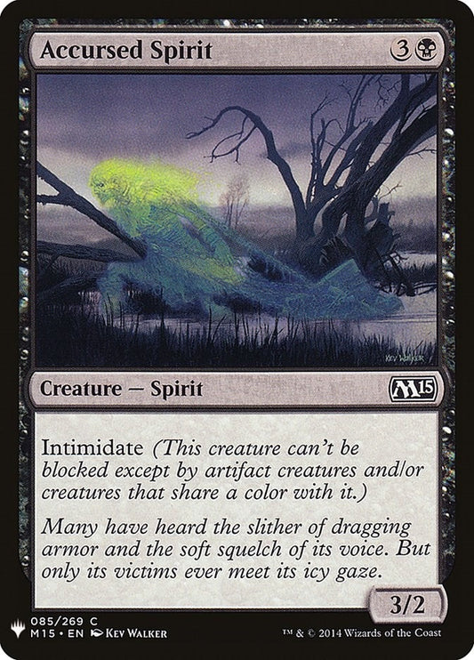 Accursed Spirit (85) (LIST)