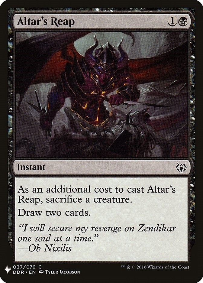 Altar's Reap (37) (LIST)