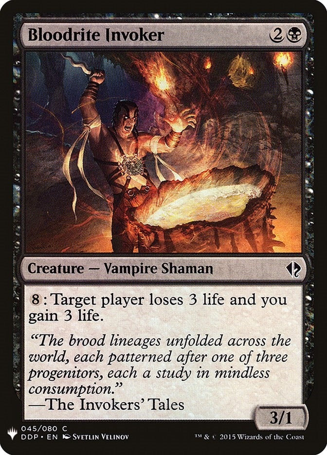 Bloodrite Invoker (45) (LIST)