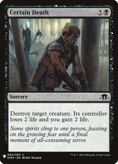 Certain Death (84) (LIST)
