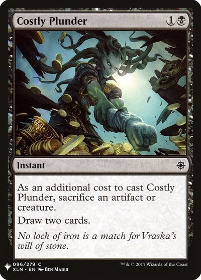 Costly Plunder (96) (LIST)