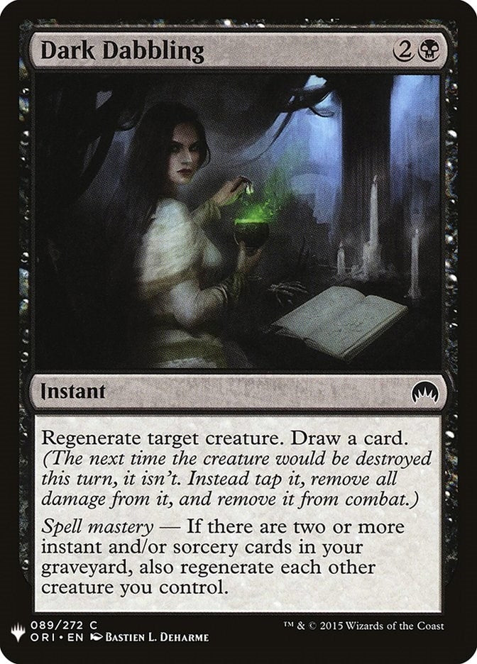 Dark Dabbling (89) (LIST)