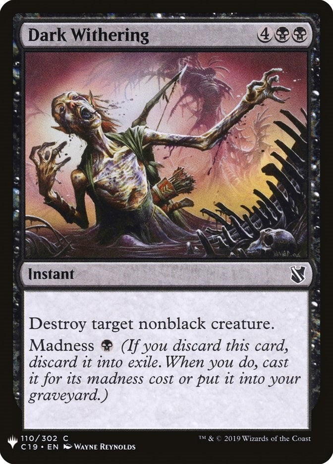Dark Withering (110) (LIST)