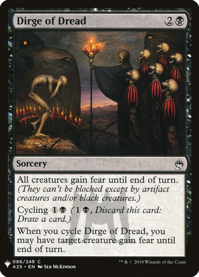 Dirge of Dread (86) (LIST)