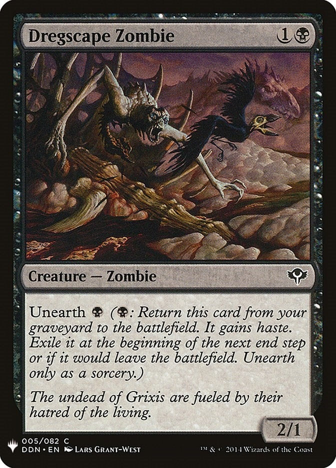 Dregscape Zombie (5) (LIST)