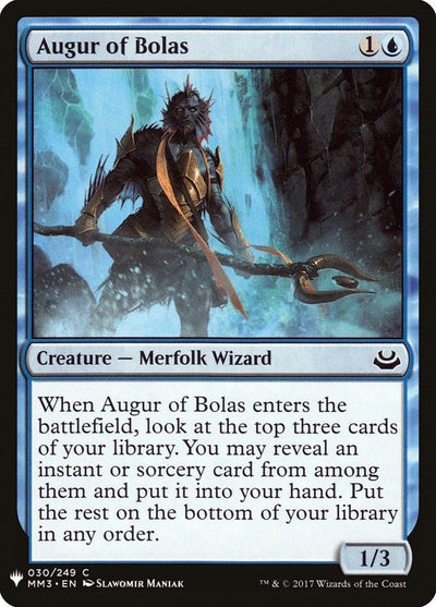 Augur of Bolas (30) (LIST)