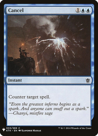 Cancel (33) (LIST)