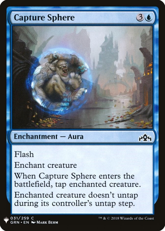 Capture Sphere (31) (LIST)