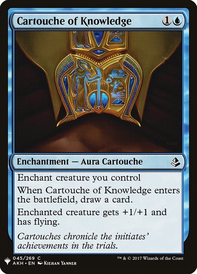 Cartouche of Knowledge (45) (LIST)
