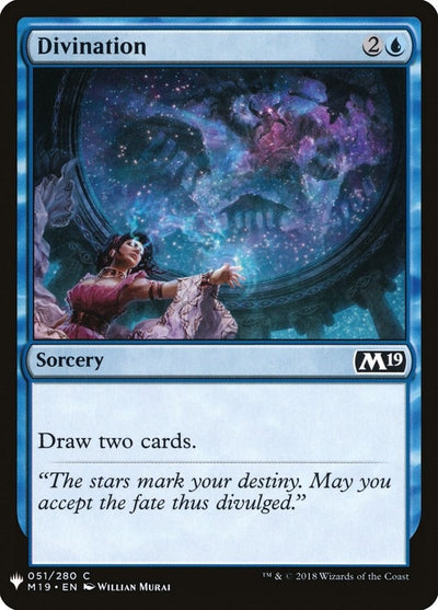 Divination (51) (LIST)