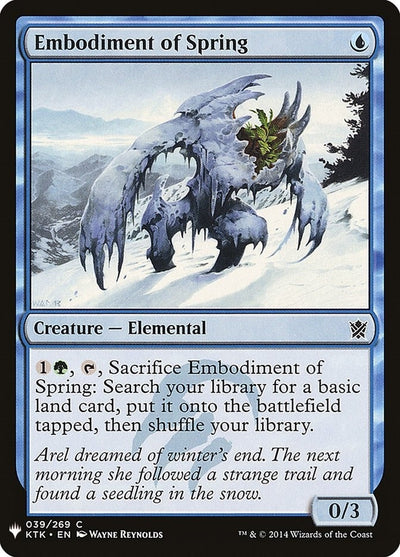 Embodiment of Spring (39) (LIST)