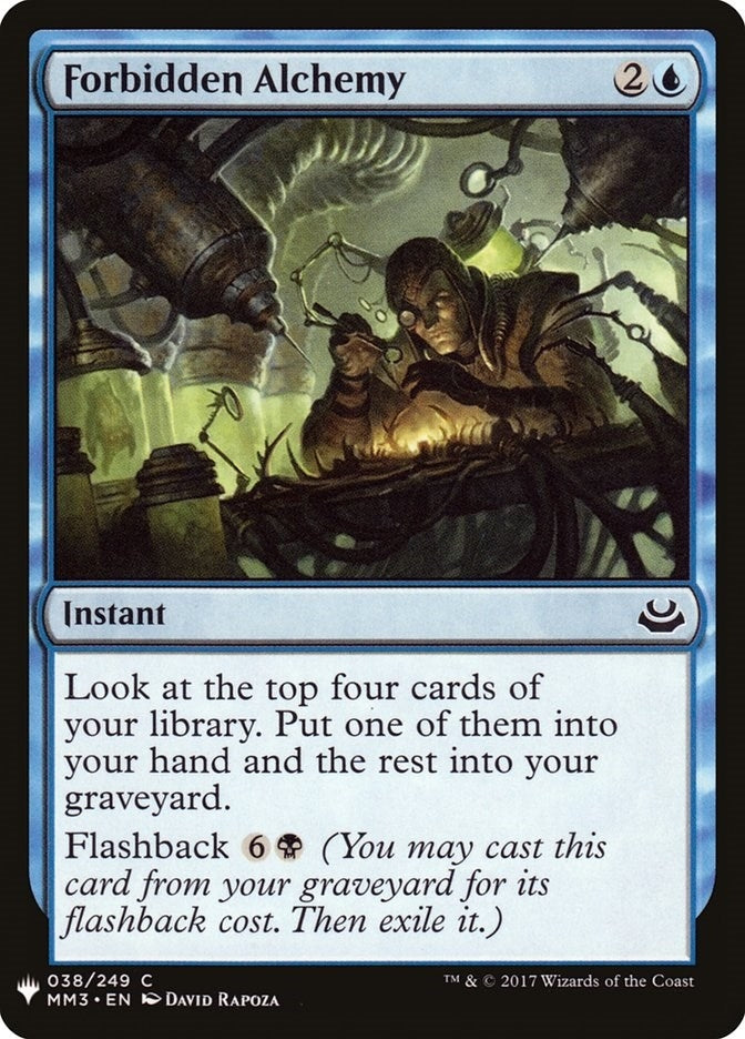 Forbidden Alchemy (38) (LIST)