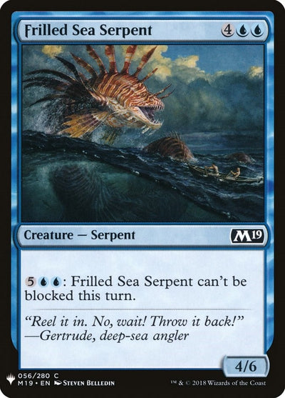 Frilled Sea Serpent (56) (LIST)