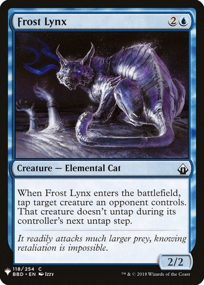Frost Lynx (118) (LIST)