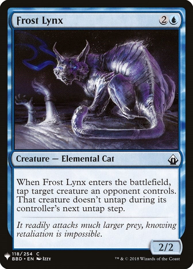 Frost Lynx (118) (LIST)
