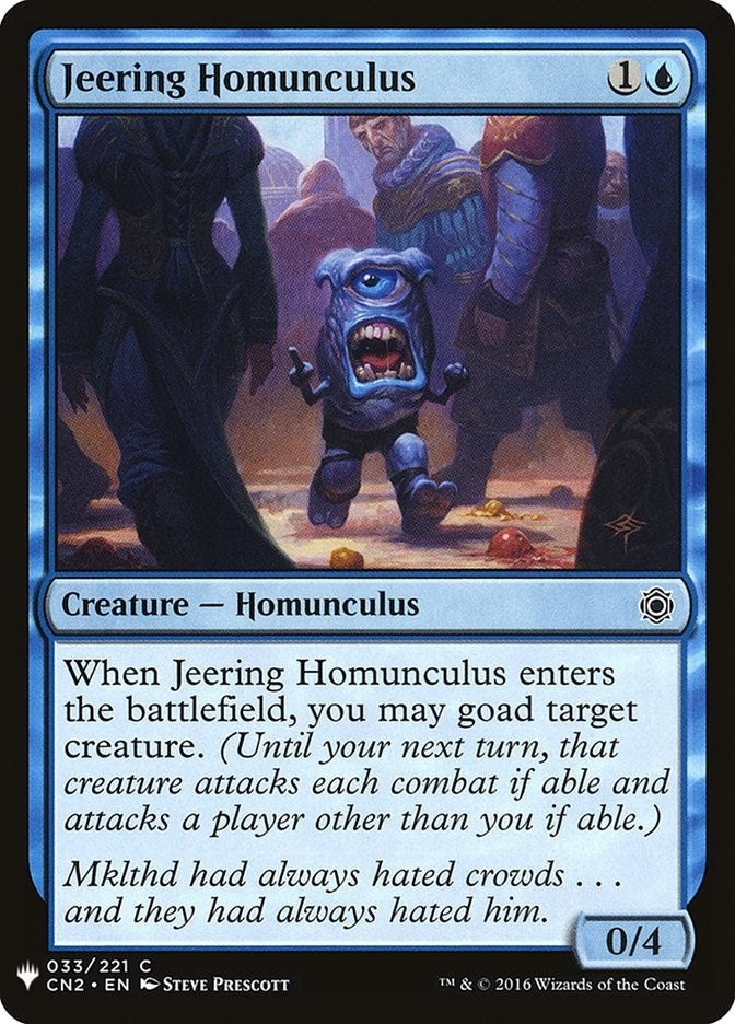 Jeering Homunculus (33) (LIST)