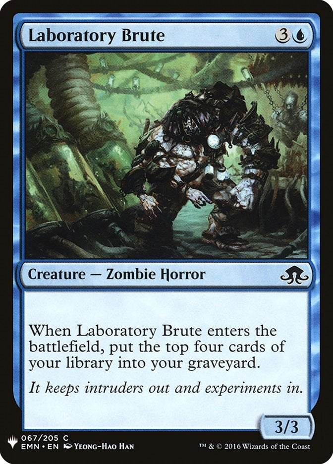 Laboratory Brute (67) (LIST)