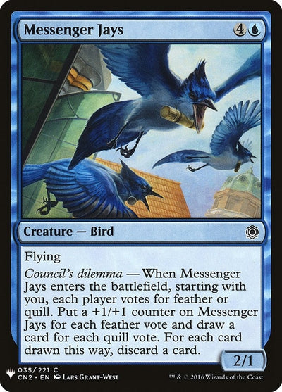 Messenger Jays (35) (LIST)