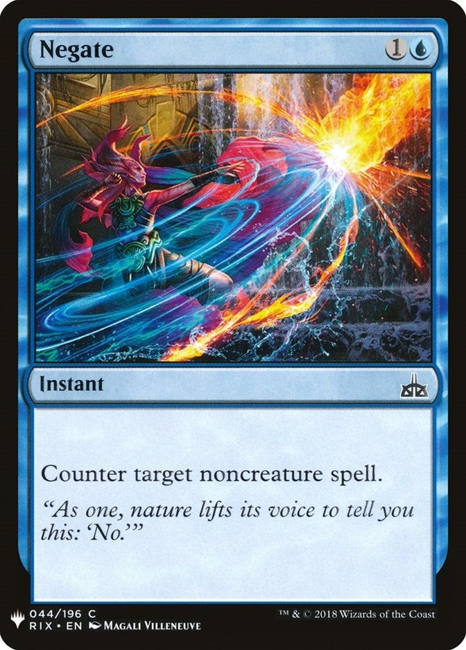 Negate (RIX) (44) (LIST)