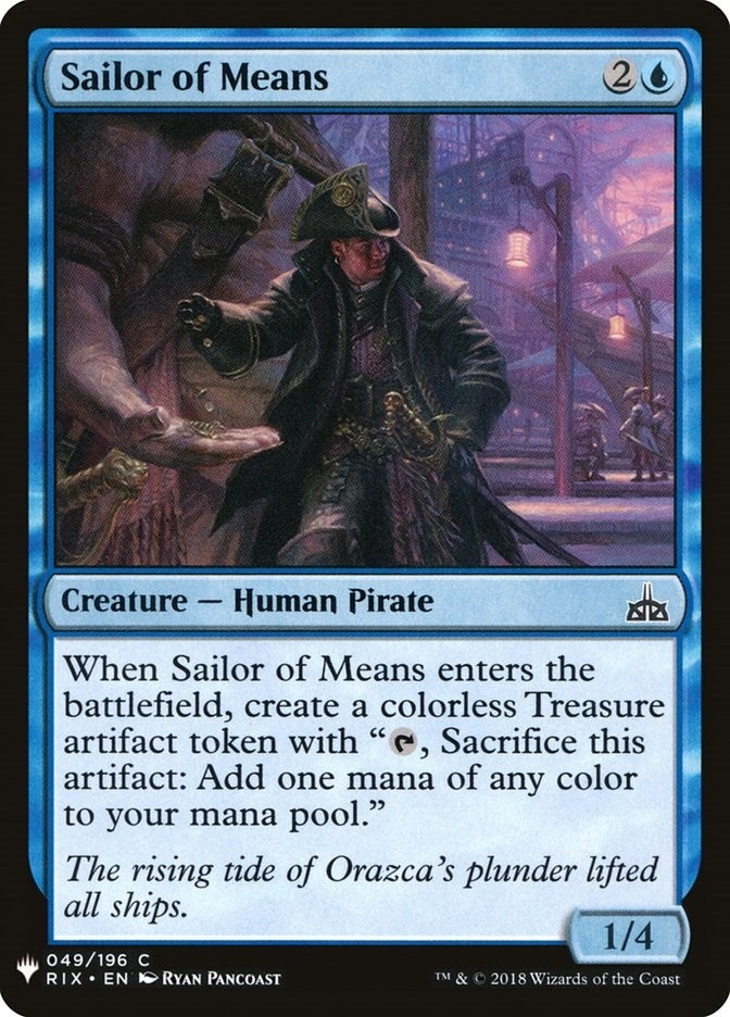 Sailor of Means (49) (LIST)