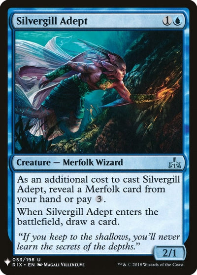 Silvergill Adept (53) (LIST)