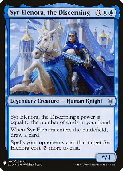 Syr Elenora, the Discerning (67) (LIST)