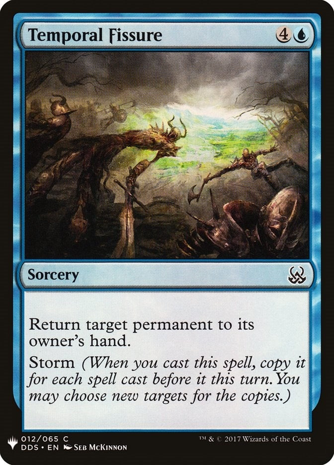 Temporal Fissure (12) (LIST)