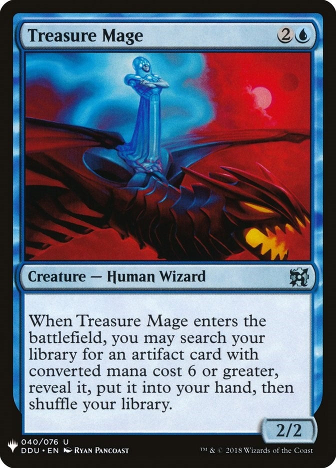 Treasure Mage (40) (LIST)